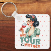 Gepersonaliseerd Grappig Sarcastisch cadeau voor m Sleutelhanger (Voorkant)