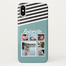 Gepersonaliseerd groen Blauwgroen tapepatroon zwar