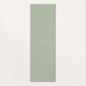 Gepersonaliseerd groen yogamat (Achterkant)