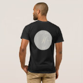 Gepersonaliseerd Groom Dark Tshirt (Achterkant volledig)