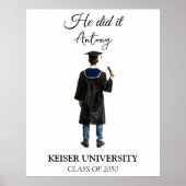 Gepersonaliseerd Guy Afstuderen , Afstuderen voor  Poster (Voorkant)