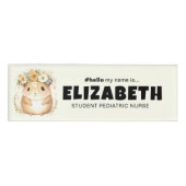 Gepersonaliseerd Hallo Mijn naam Is Muis Magnetisc Naambadge (Voorkant)