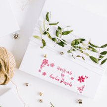 Gepersonaliseerd Handgemaakt door Christmas Snowfl