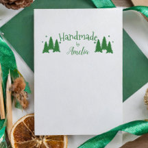 Gepersonaliseerd Handgemaakt door Kerstboom