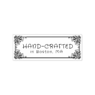 Gepersonaliseerd handgemaakt Lijst Rubberstempel