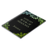 Gepersonaliseerd heksenboek notitieboek (Linkerzijde)