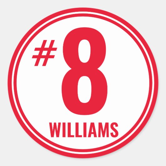 Gepersonaliseerd Helmet-Sticker Ronde Sticker (Voorkant)