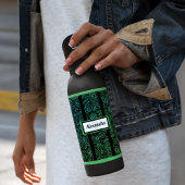 Gepersonaliseerd Henna Yoga Patroon Waterfles