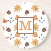 Gepersonaliseerd Herfst Onderzetter (Voorkant)