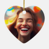 Gepersonaliseerd Herfst Ornament (Achterkant)