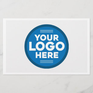 Gepersonaliseerd hier Jouw tekst of Logo  Briefpapier