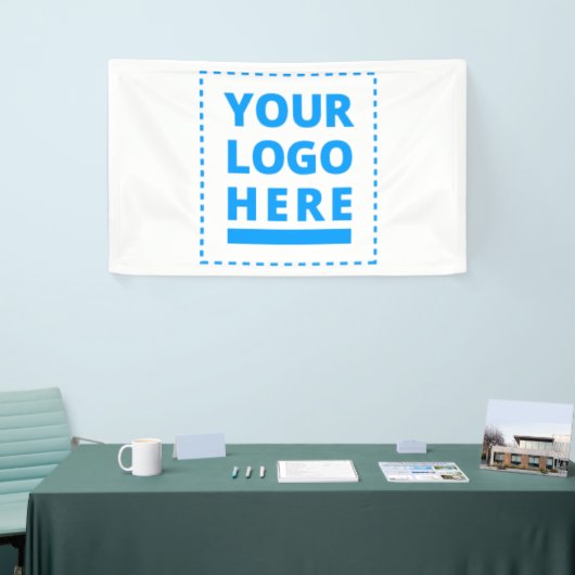 Gepersonaliseerd hier Jouw tekst of Logo Spandoek (Beurs)