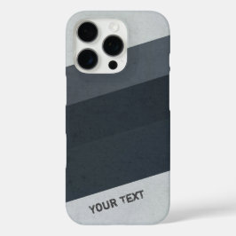 Gepersonaliseerd hipster Stripes Patroon iPhone 16 Pro Hoesje