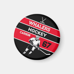 Gepersonaliseerd Hockey Magnet Magneet