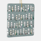 Gepersonaliseerd Home Kerstornament Keramisch Ornament (Rechts)