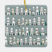 Gepersonaliseerd Home Kerstornament Keramisch Ornament (Voorkant)