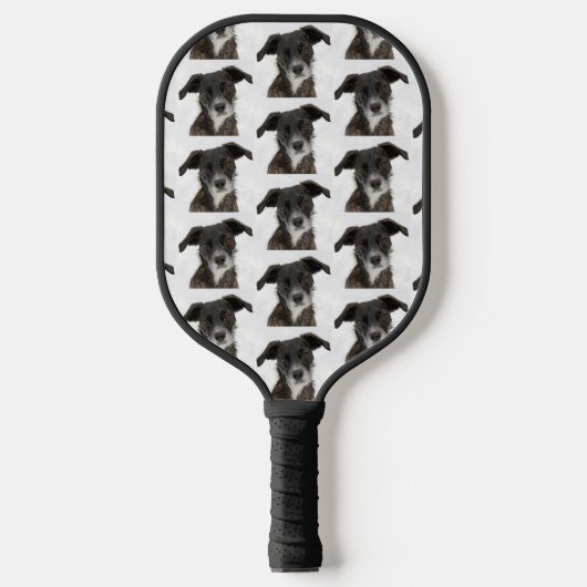 Gepersonaliseerd hond Pickleball Pickleball Paddle (Voorkant)