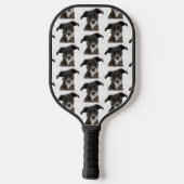 Gepersonaliseerd hond Pickleball Pickleball Paddle (Achterkant)