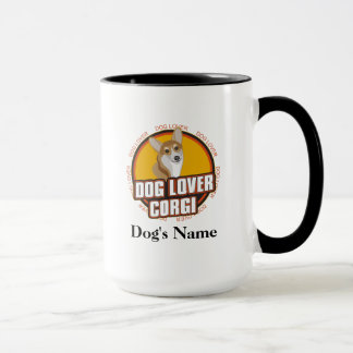 Gepersonaliseerd Hondenliefhebber Corgi Hondenras Mok