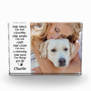 Gepersonaliseerd Hondenliefhebber Quote Keepomwill Fotoblokken