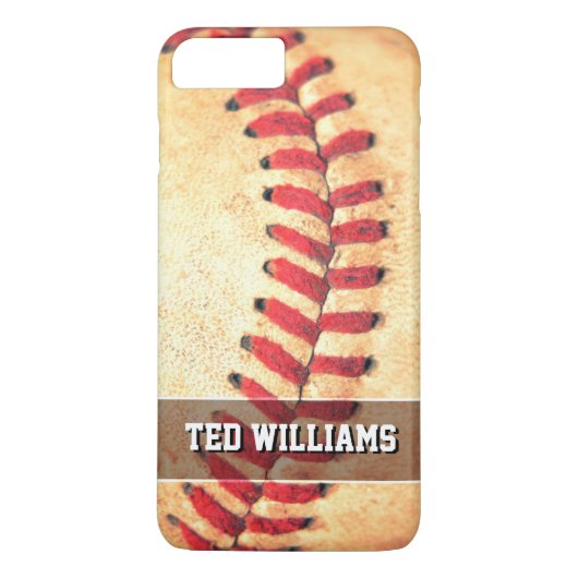 Gepersonaliseerd  honkbal Case-Mate iPhone case (Achterkant)
