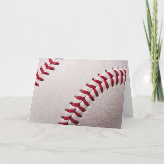 Gepersonaliseerd honkbal - kaart (Voorkant)