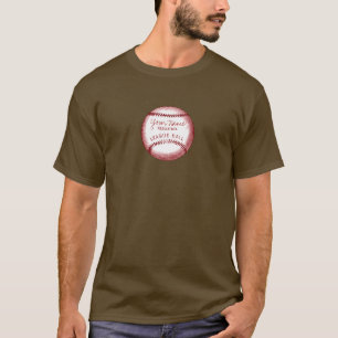 gepersonaliseerd honkbal t-shirt