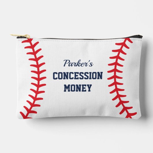 Gepersonaliseerd honkbalconcessiegeld etui (Voorkant)