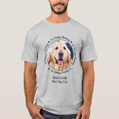 Gepersonaliseerd hoofdartikel van Dog in het liefh T-shirt (Voorkant)