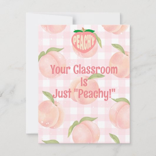 Gepersonaliseerd hoofdbezoek positieve feedback kl bedankkaart (Voorkant)