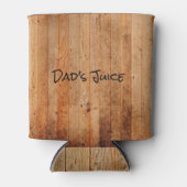 Gepersonaliseerd hout Rustic Country Brown Black P Blikjeskoeler (Voorkant)