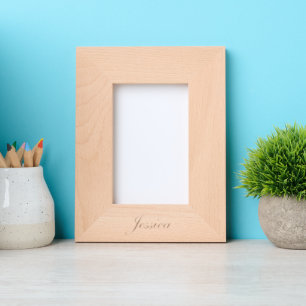 Gepersonaliseerd houten Lijst voor haar Gegraveerde Lijstjes