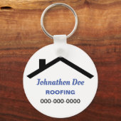 Gepersonaliseerd huis sleutelhanger (Voorkant)