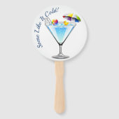 Gepersonaliseerd Humor Fan Handwaaier (Achterkant)