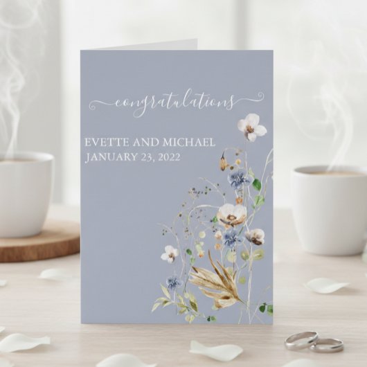 Gepersonaliseerd huwelijk Gefeliciteerd Wilde Vloe