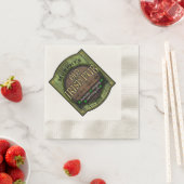 Gepersonaliseerd, Ierse pub teken Servet (Insitu)