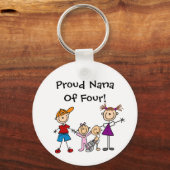 Gepersonaliseerd ijkfiguur Kinder Sleutelhangers (Voorkant)