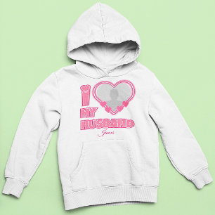 Gepersonaliseerd Ik Hou Van Mijn Man – Voeg Foto & Hoodie