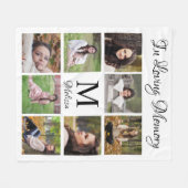 Gepersonaliseerd in het houden van de Foto Collage Fleece Deken (Voorkant (Horizontaal))