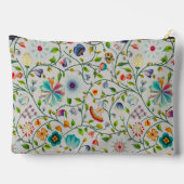 Gepersonaliseerd Ingewikkeld modern bloemenpatroon Etui (Achterkant)