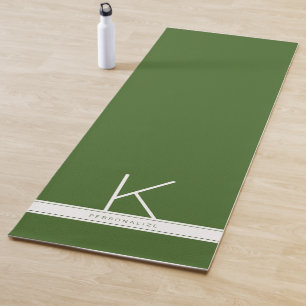 Gepersonaliseerd Initiaal Groen Gematigd Standaard Yogamat