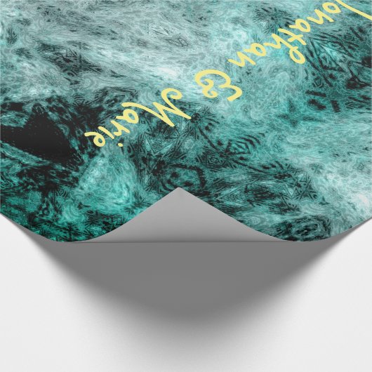 Gepersonaliseerd inpakpapier met abstract ontwerp (Hoek)