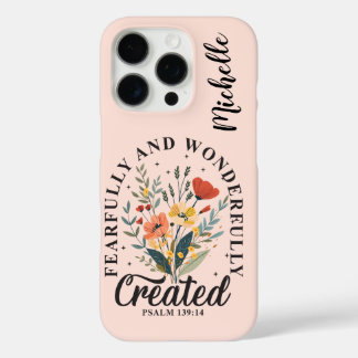 Gepersonaliseerd Inspirerend Christelijk Bijbelver iPhone 16 Pro Hoesje