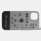 Gepersonaliseerd iPhone Case, iPhone 2G, Opt. 1 Case-Mate iPhone Case (Achterkant (horizontaal))