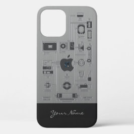 Gepersonaliseerd iPhone Case, iPhone 2G, Opt. 2 iPhone 12 Hoesje