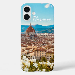 Gepersonaliseerd Italië Florence Fotografie iPhone 16 Plus Hoesje
