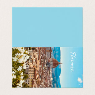 Gepersonaliseerd Italië Florence Fotografie Kaart