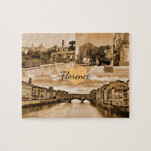 Gepersonaliseerd Italië Florence Fotografie Legpuzzel