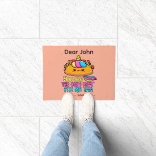 Gepersonaliseerd Jij Bent Het Enige Vlees Voor Mij Deurmat