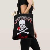 Gepersonaliseerd Jolly Roger (Roos) Tas (Dichtbij)